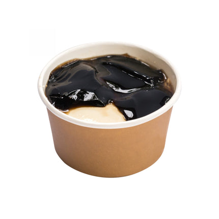 Warm Silken Tofu with Ginger Infused Brown Sugar + Grass Jelly image 0