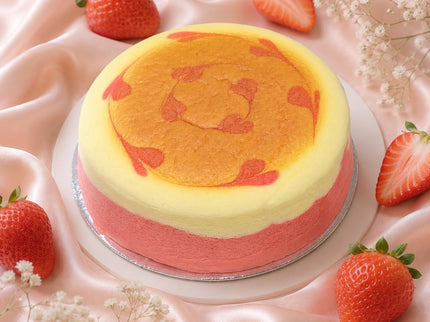 Jiggle Cheesecake Strawberry