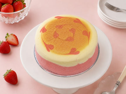 Jiggle Cheesecake Strawberry