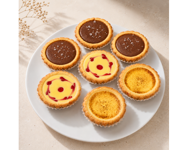 Combination Cheese Tarts (4x)