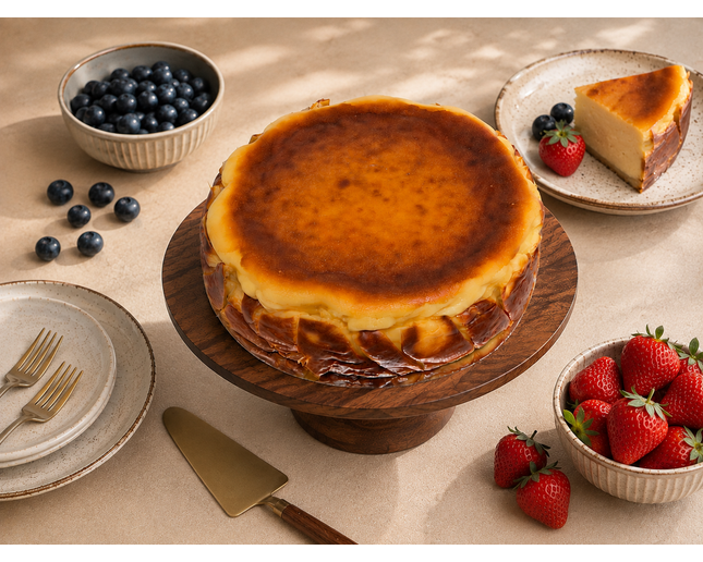 Basque Burnt Cheesecake (6" to 8")