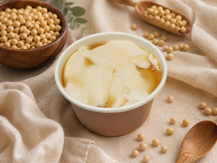 Warm Silken Tofu with Brown Sugar Syrup