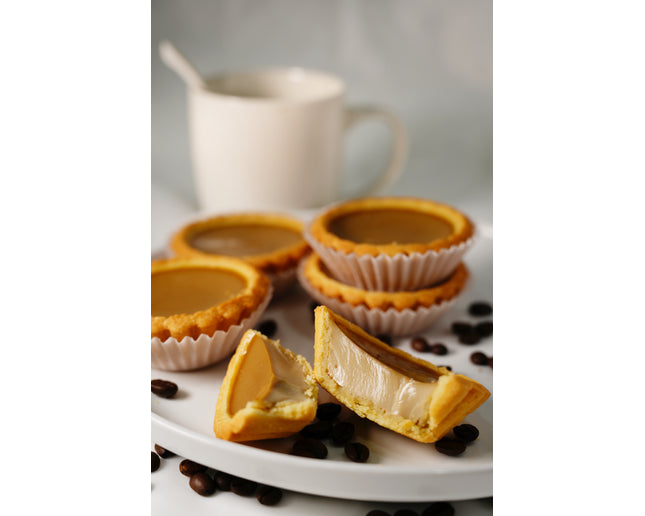 Coffee Egg Tart (4x)